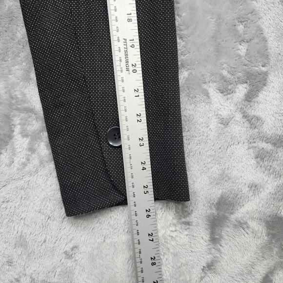 Classiques Entier Atelier Blazer Womens 14 Black White Speckled Single-Button - Picture 12 of 13